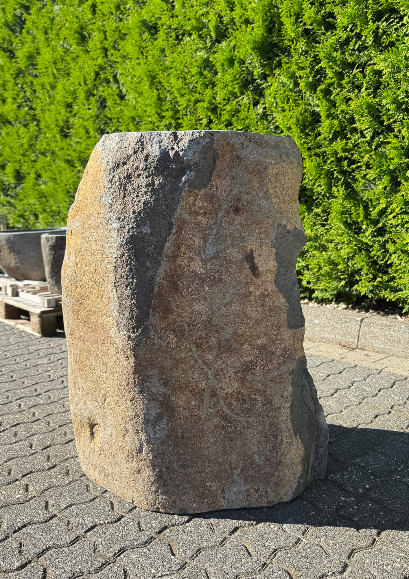 Naturstein Stand-Waschbecken