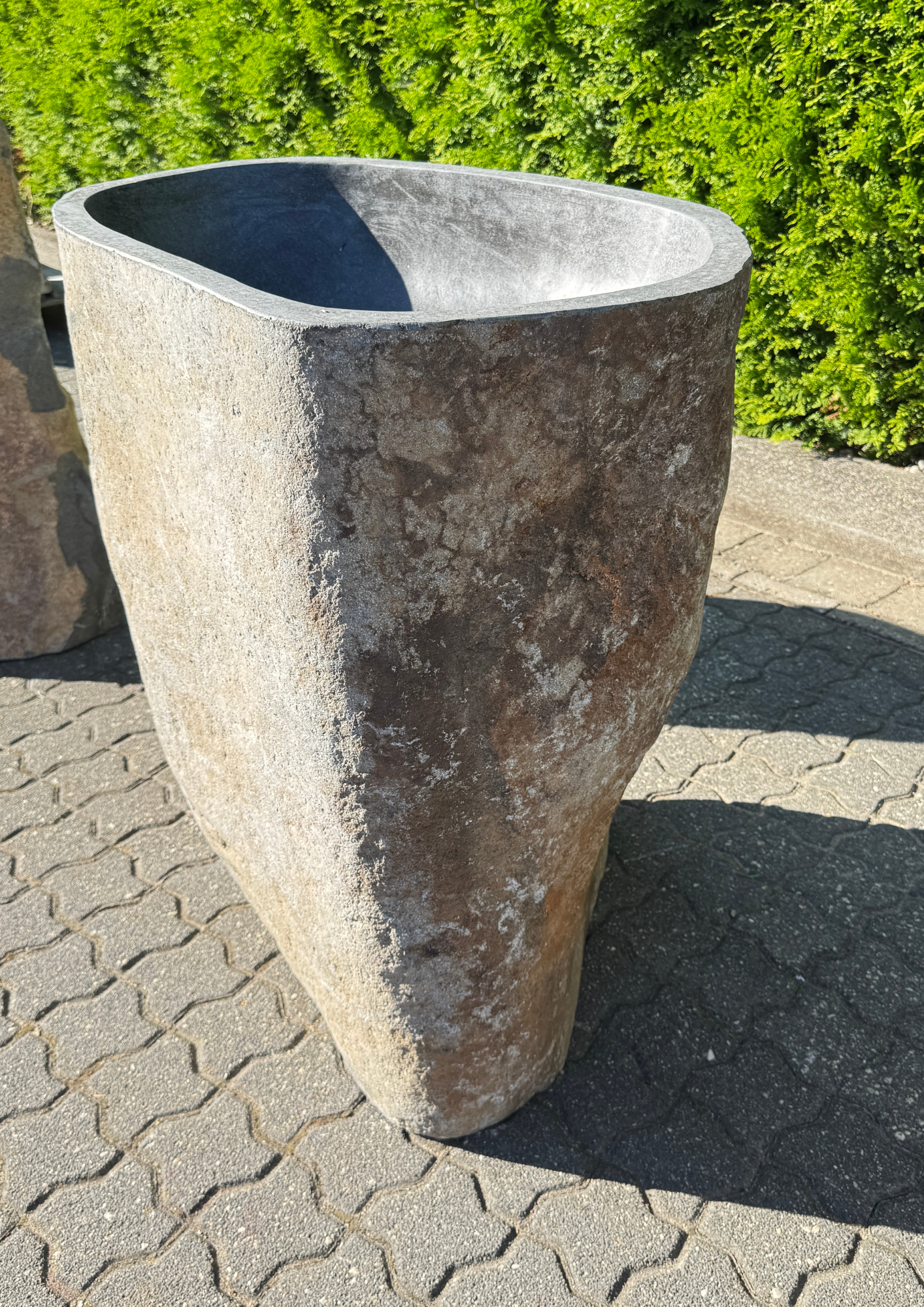 Naturstein Stand-Waschbecken