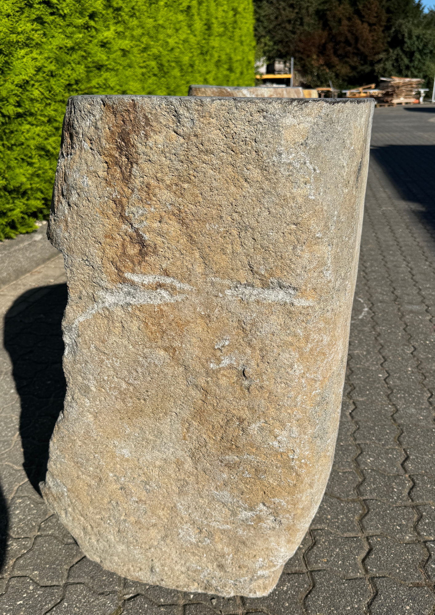 Naturstein Stand-Waschbecken