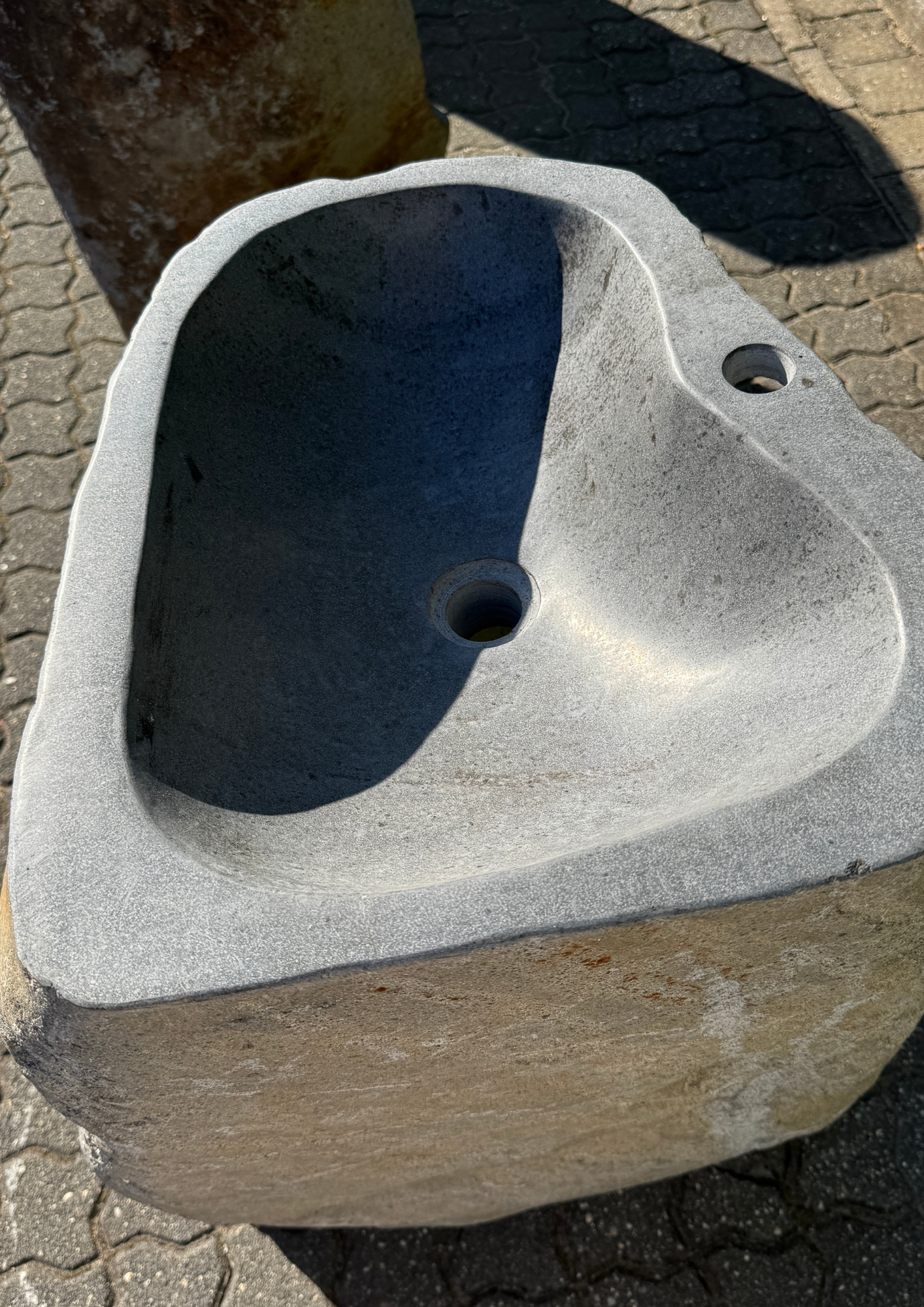 Naturstein Stand-Waschbecken