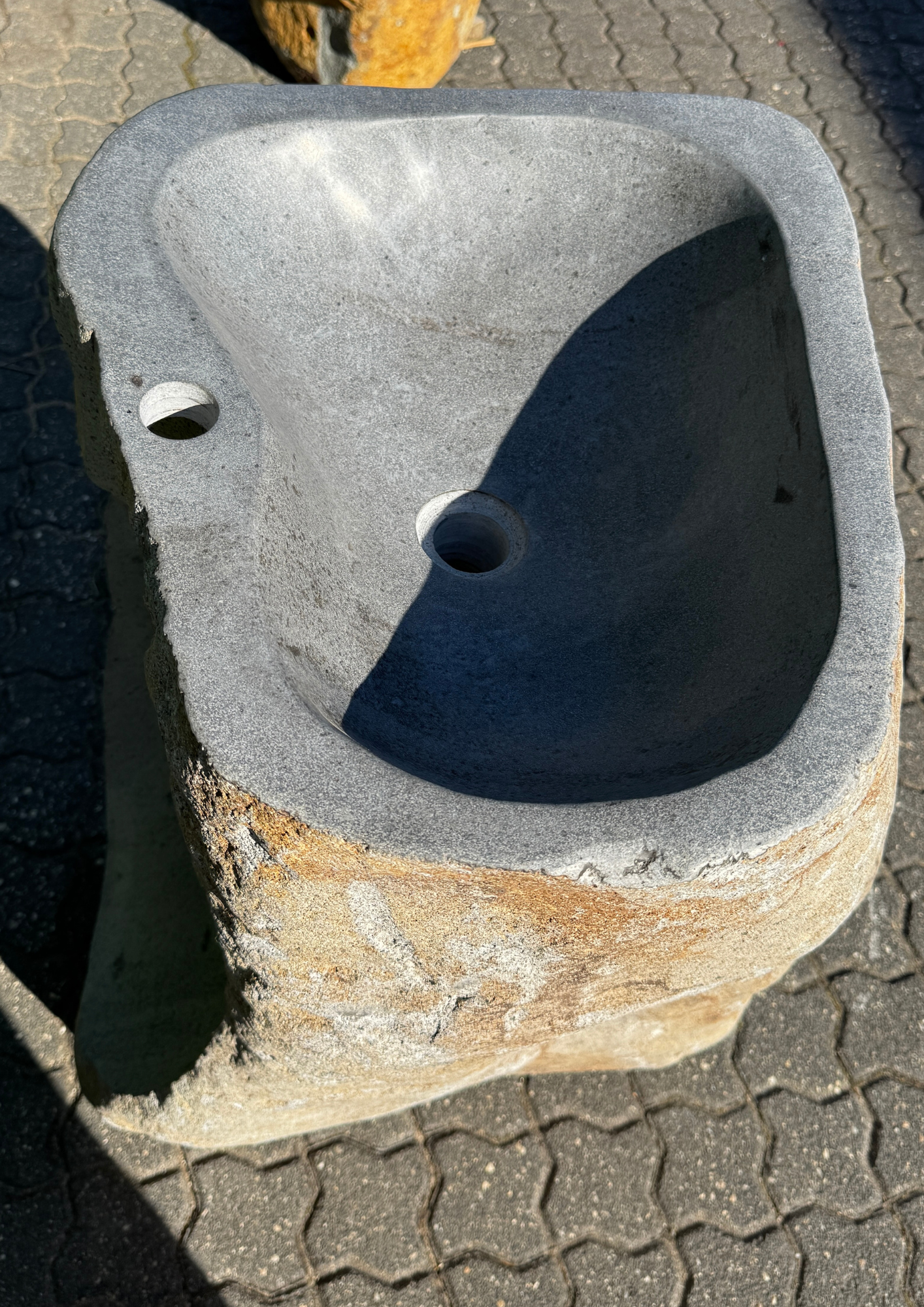 Naturstein Stand-Waschbecken