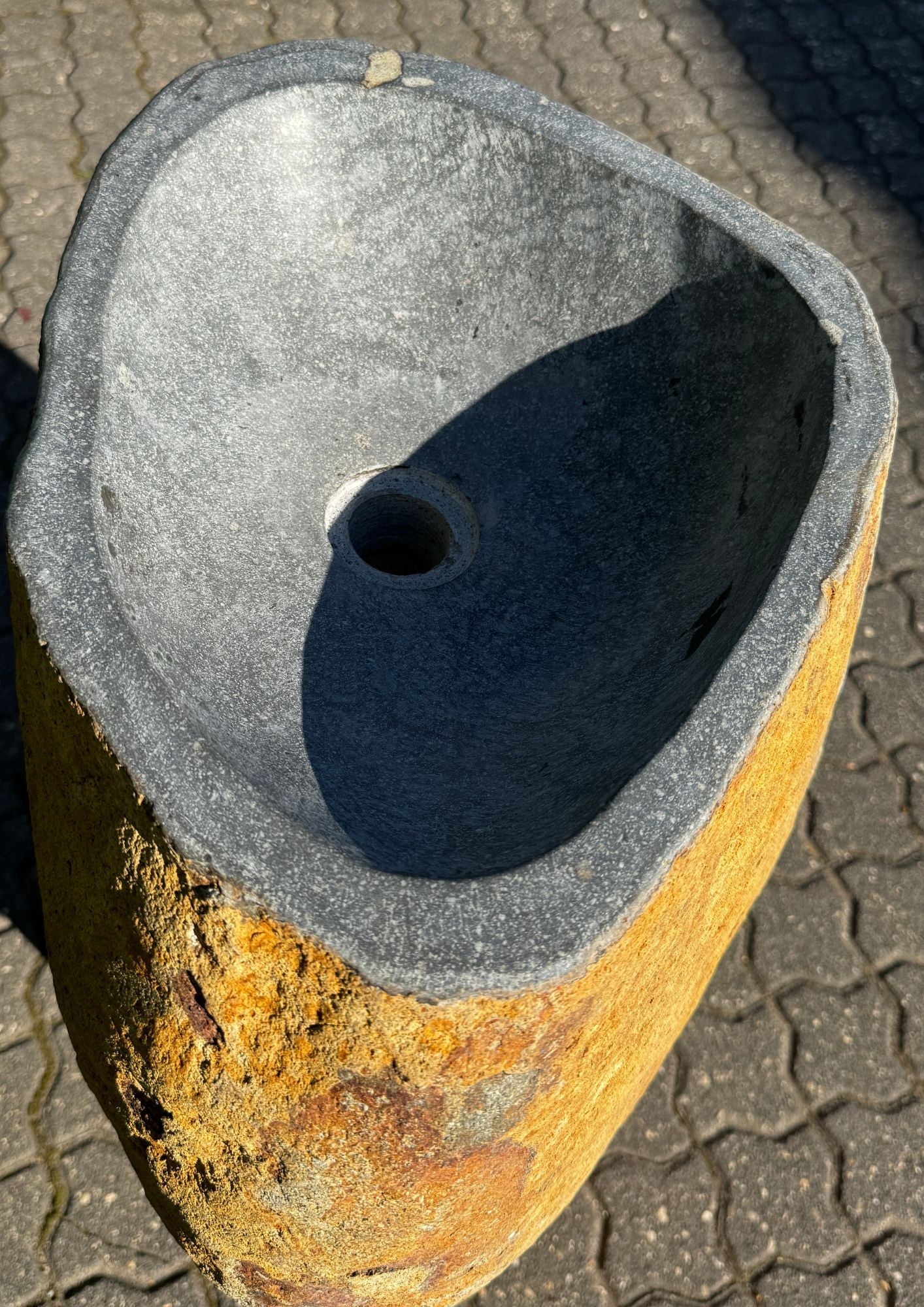 Naturstein Stand-Waschbecken