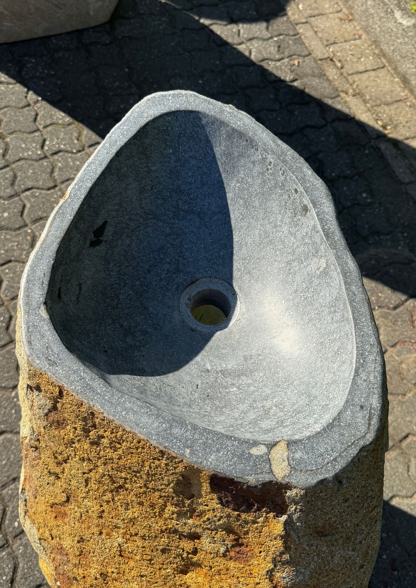 Naturstein Stand-Waschbecken