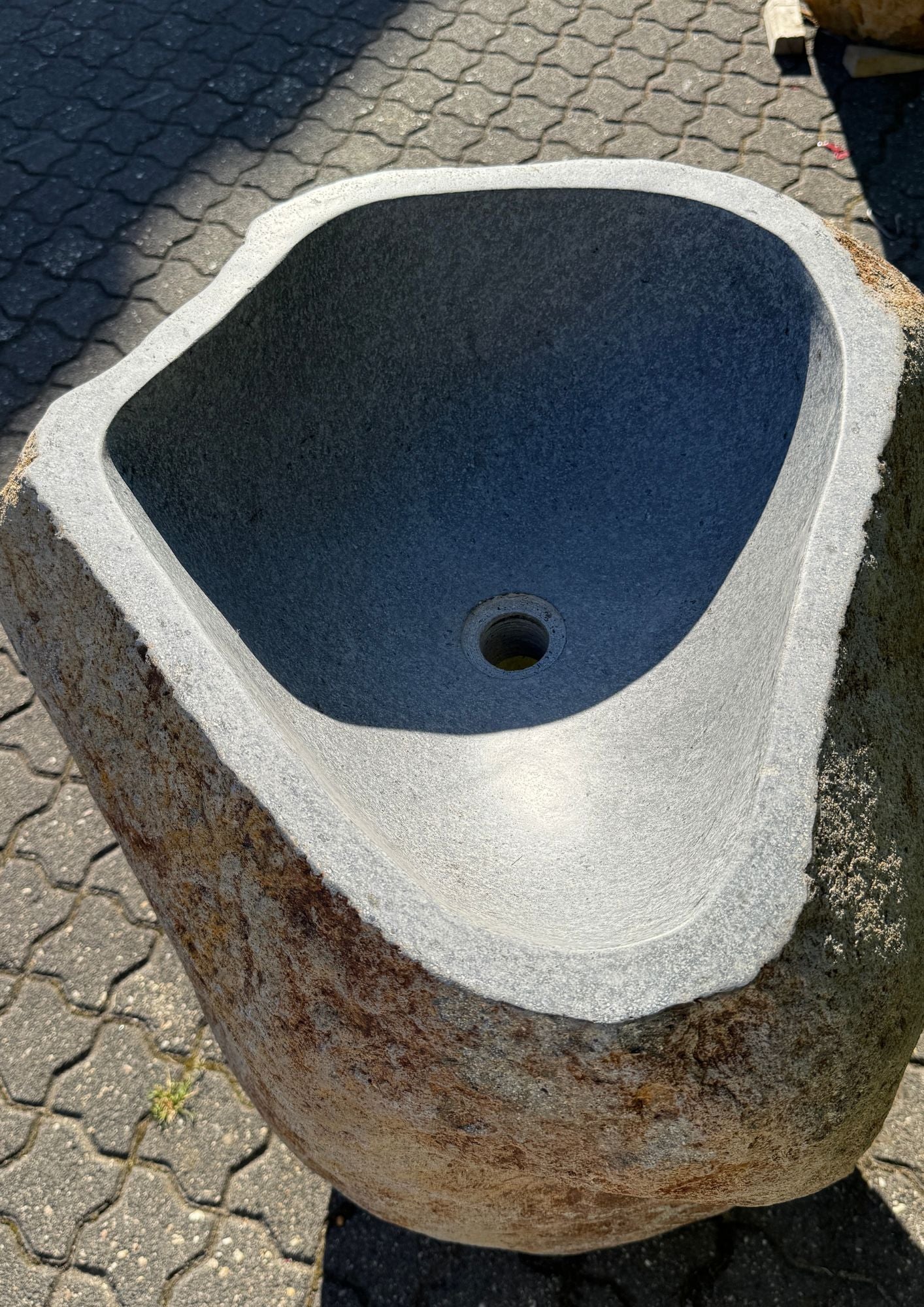 Naturstein Stand-Waschbecken