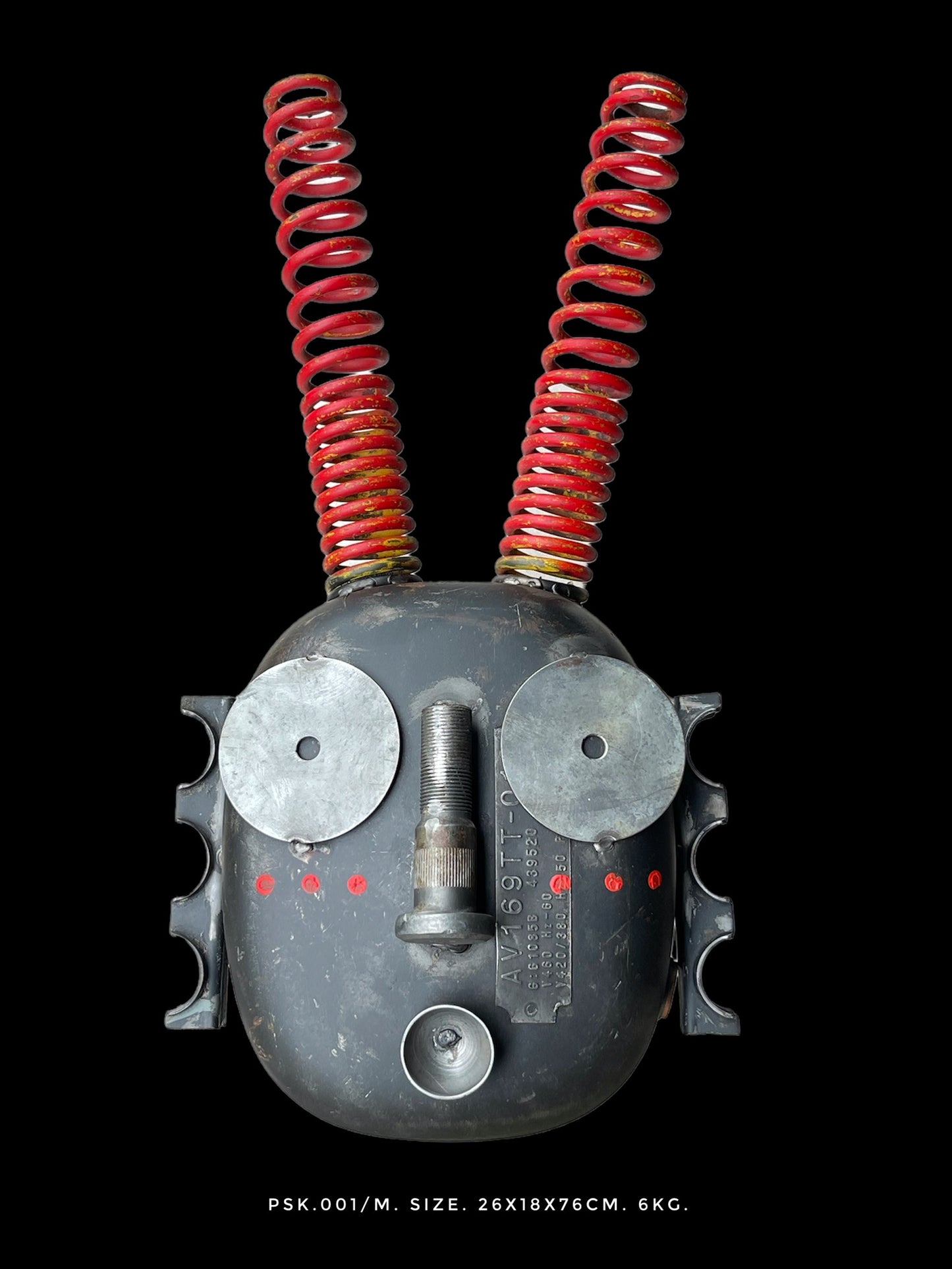 Eisen-Maske auf Ständer M Nr. 29