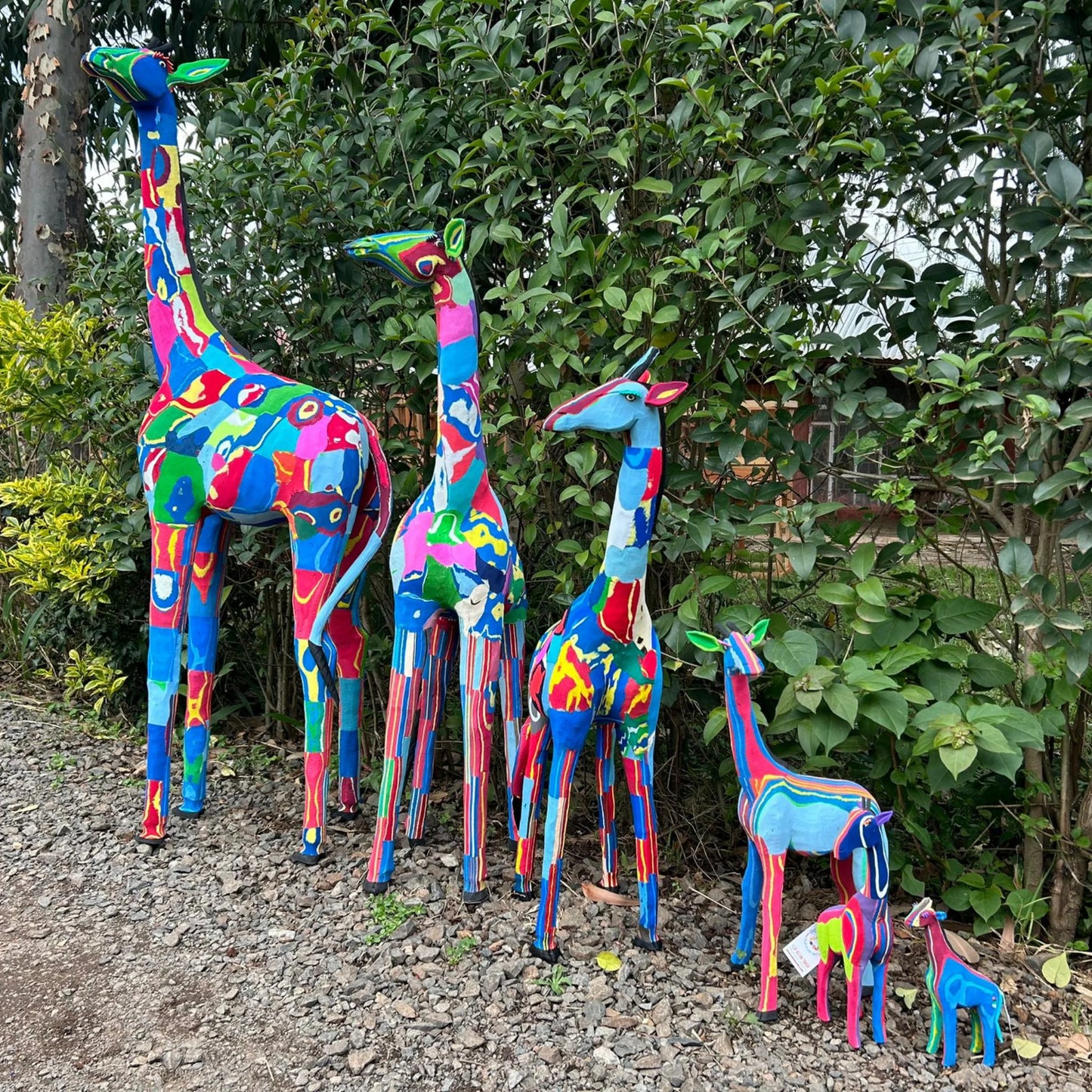 Giraffe | Flip-Flop-Skulptur