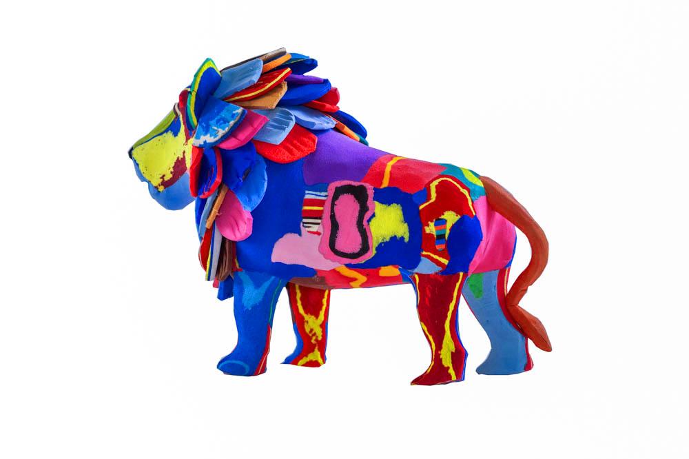 Löwe | Flip-Flop-Skulptur