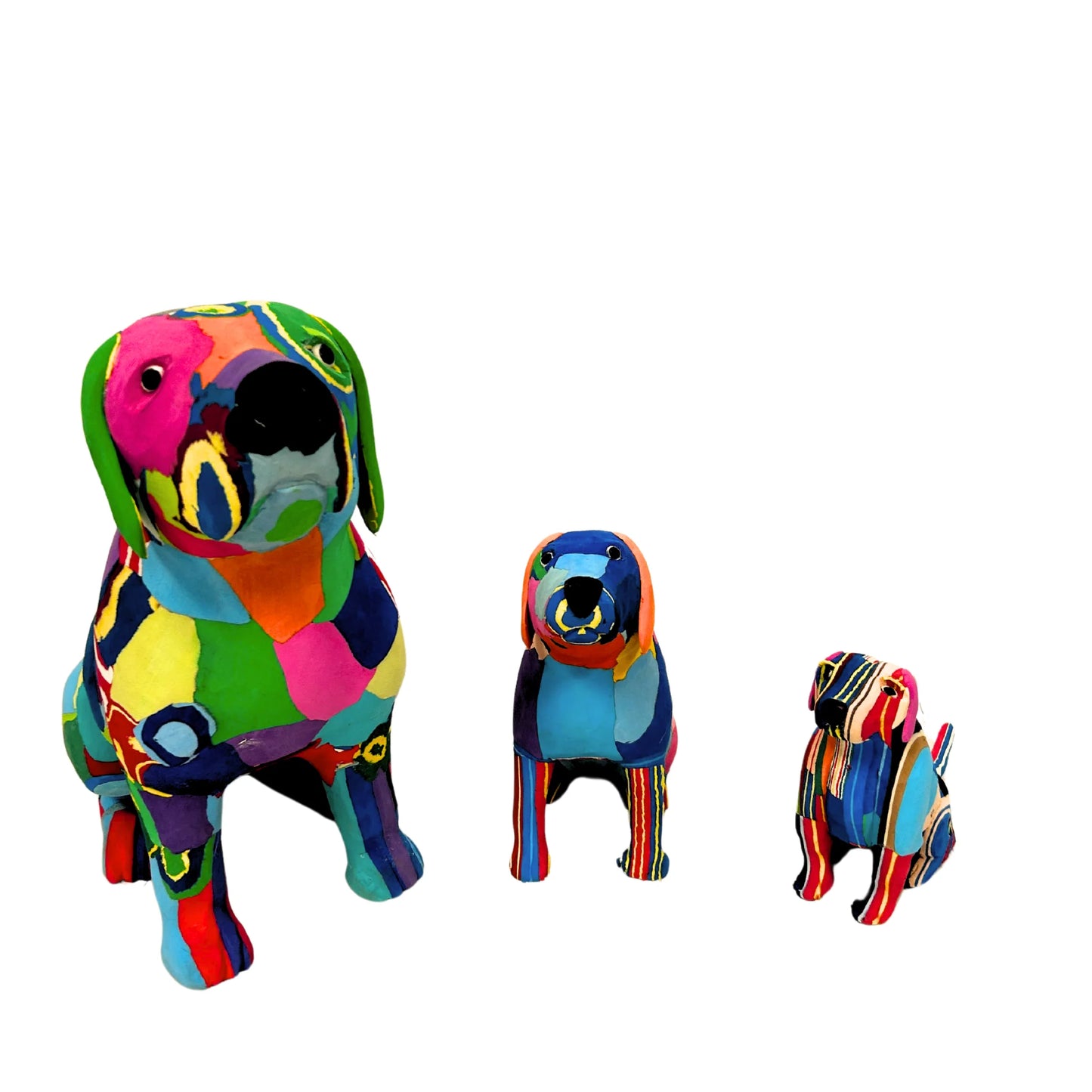 sitzender Labrador | Flip-Flop-Skulptur