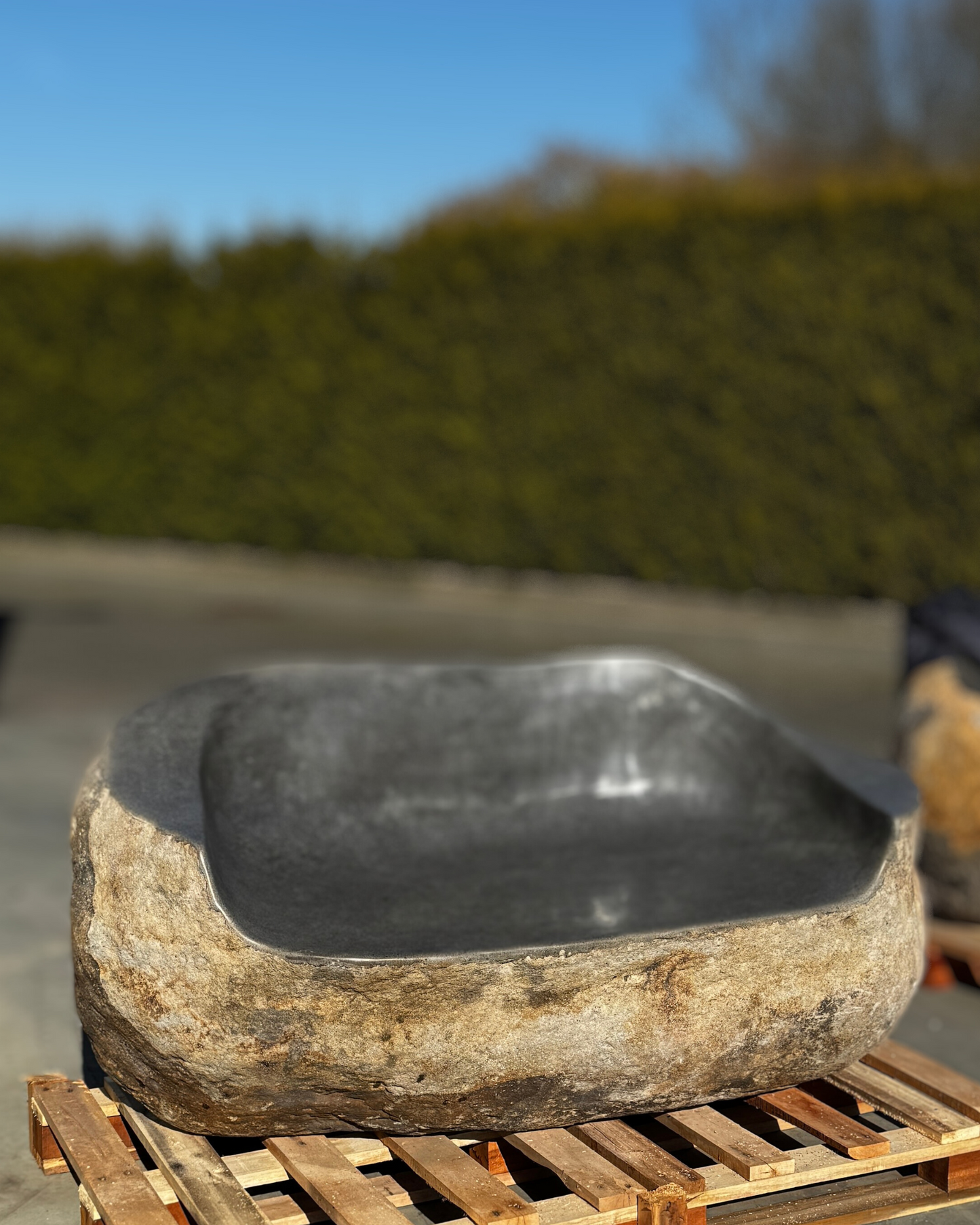 Naturstein - Sofa, Zweisitzer XL