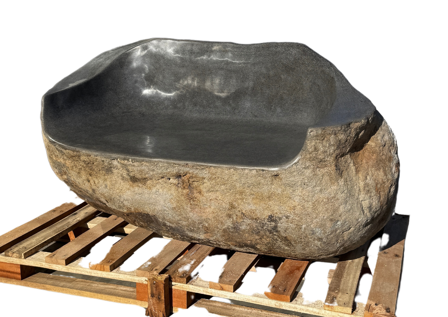Naturstein - Sofa, Zweisitzer XL