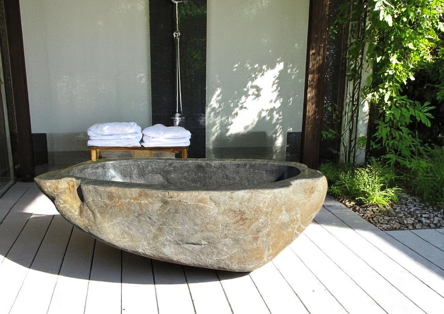 Naturstein - Badewanne, 4XL