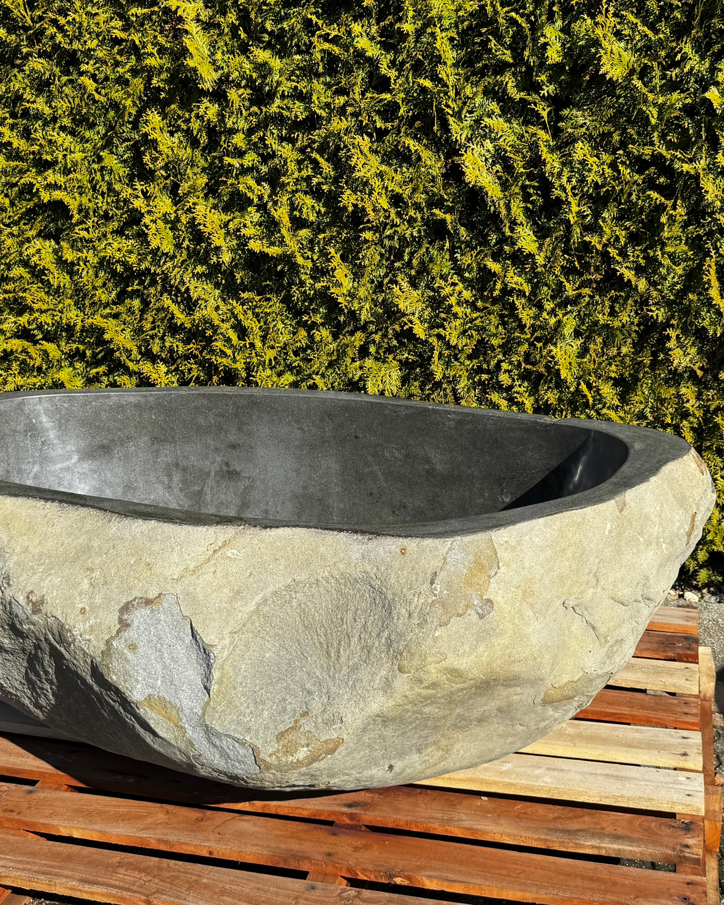 Naturstein - Badewanne, 2XL