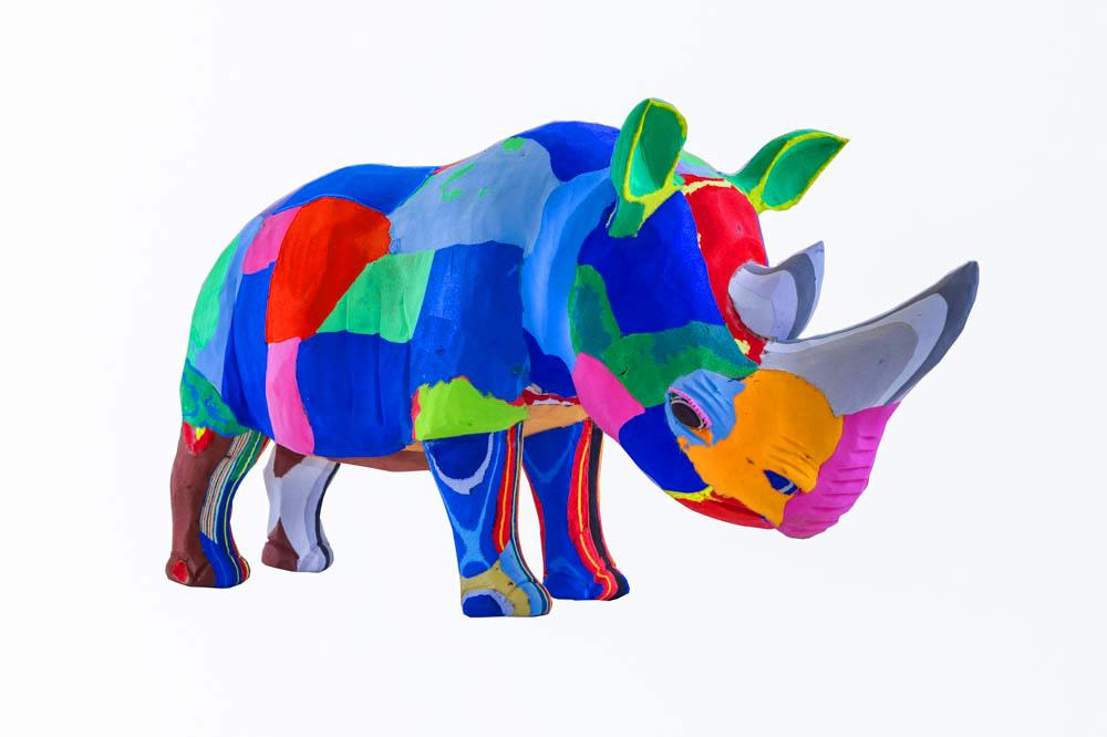 Nashorn | Flip-Flop-Skulptur