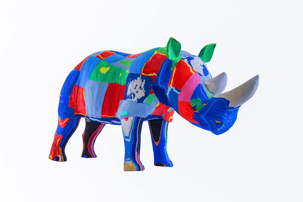 Nashorn | Flip-Flop-Skulptur