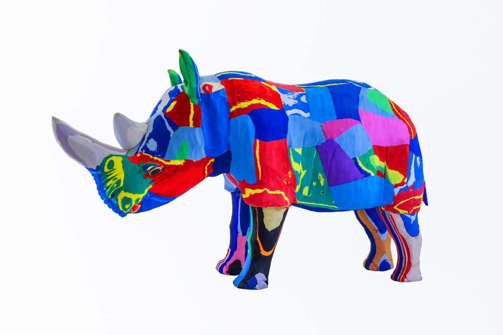 Nashorn | Flip-Flop-Skulptur