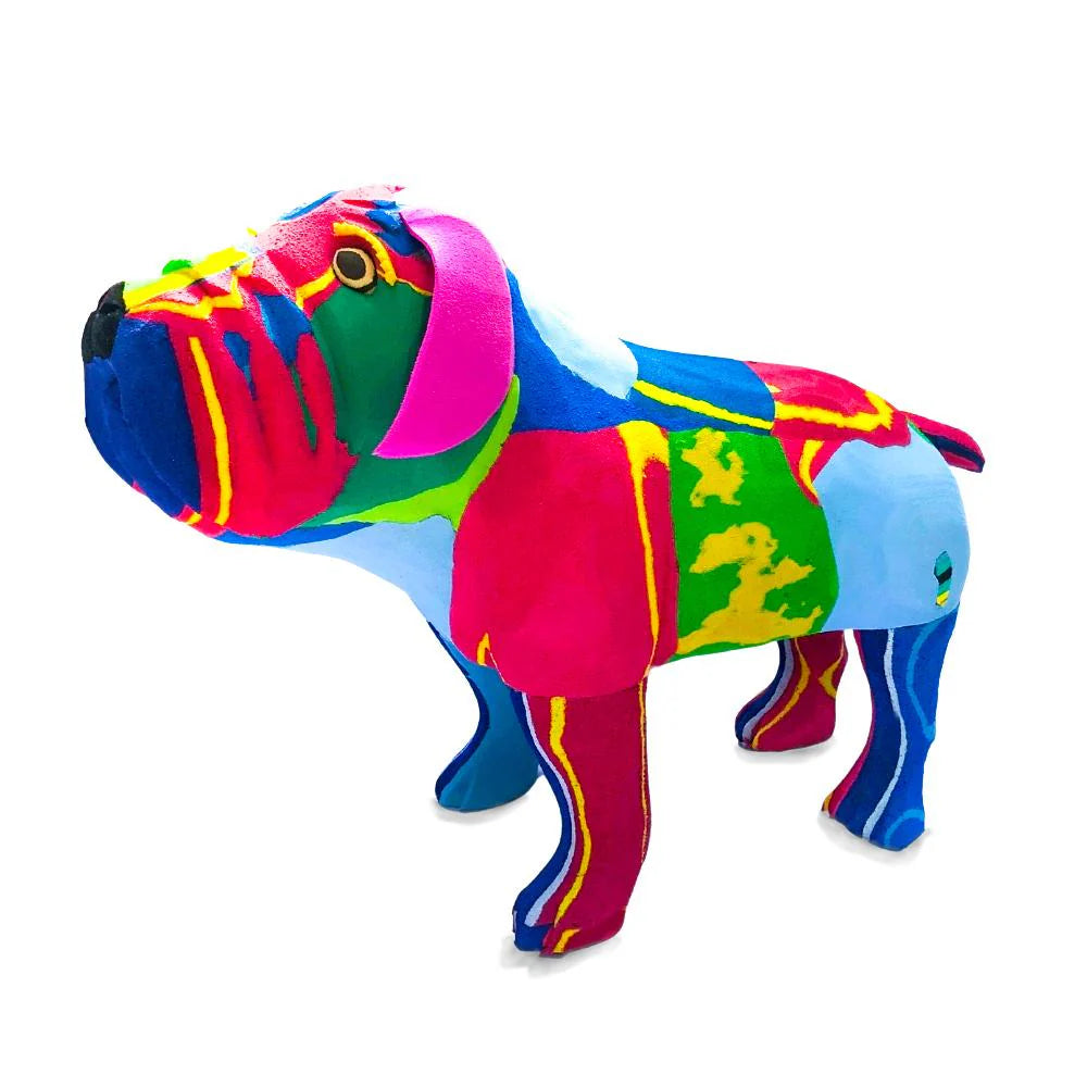 Bulldogge | Flip-Flop-Skulptur