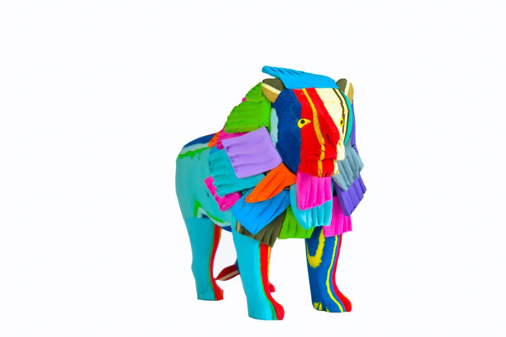 Löwe | Flip-Flop-Skulptur