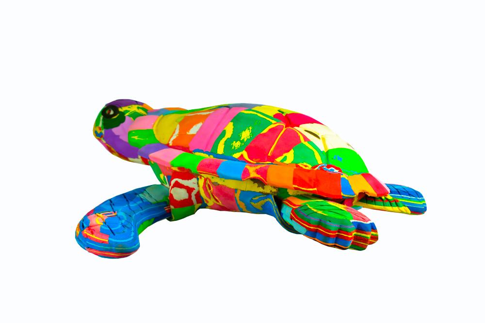 Schildkröte | Flip-Flop-Skulptur