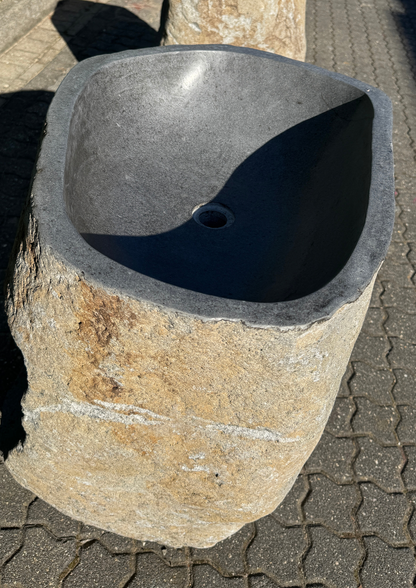 Naturstein Stand-Waschbecken