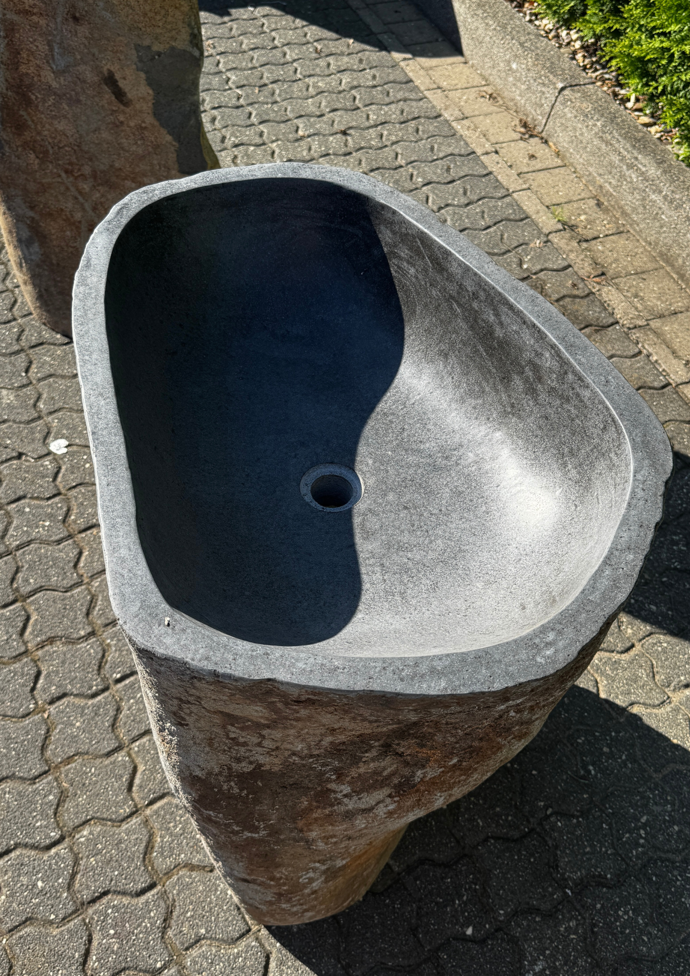 Naturstein Stand-Waschbecken