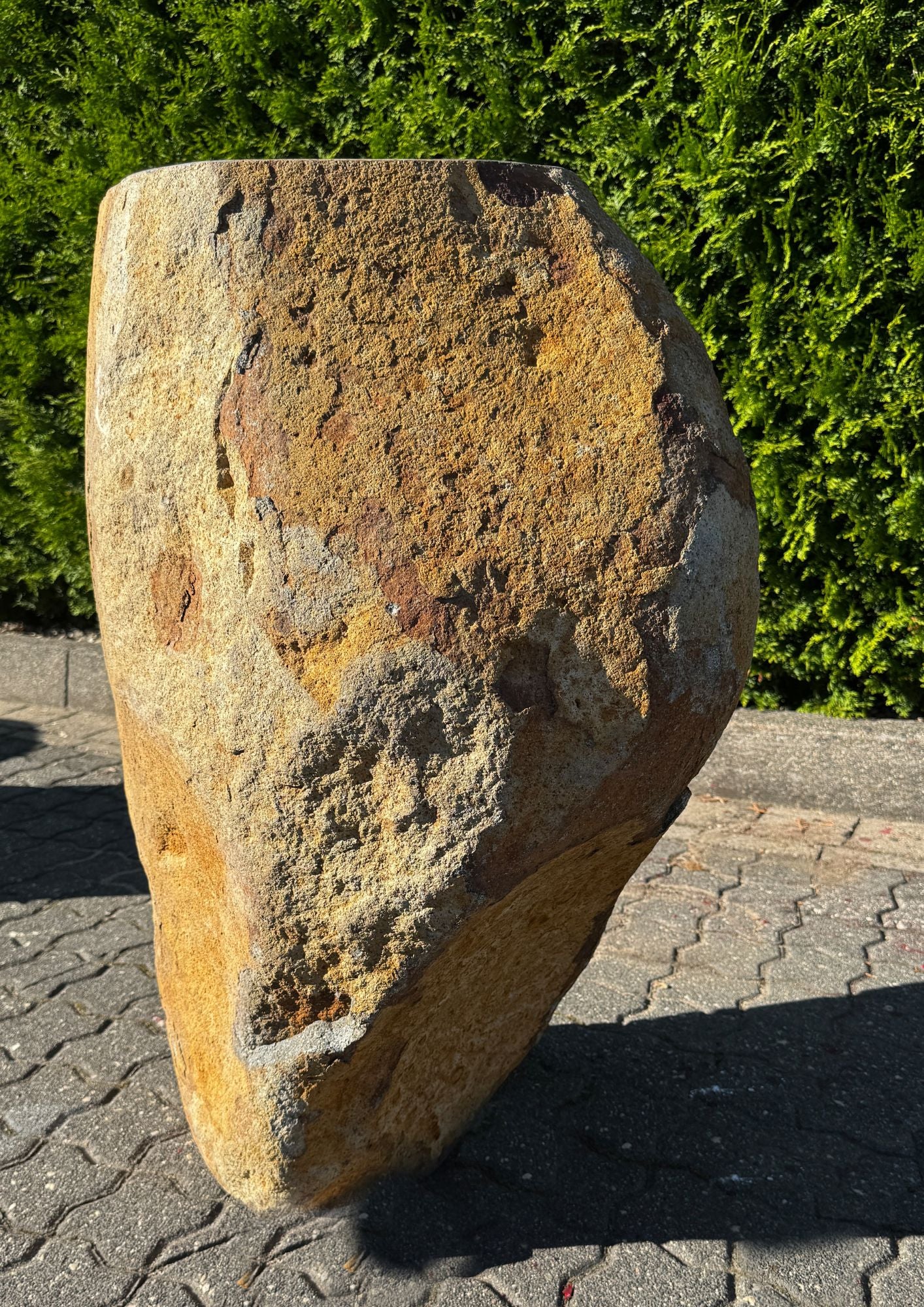 Naturstein Stand-Waschbecken