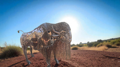 Bison, recyceltes Eisen
