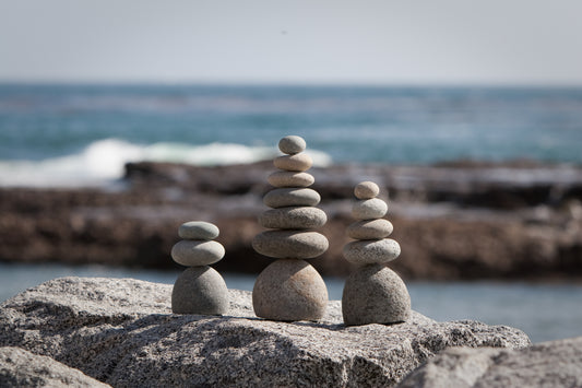 "Steinmännchen" aus Beach Pebbles