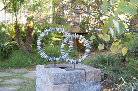 "Stein-Ring" aus Beach Pebbles