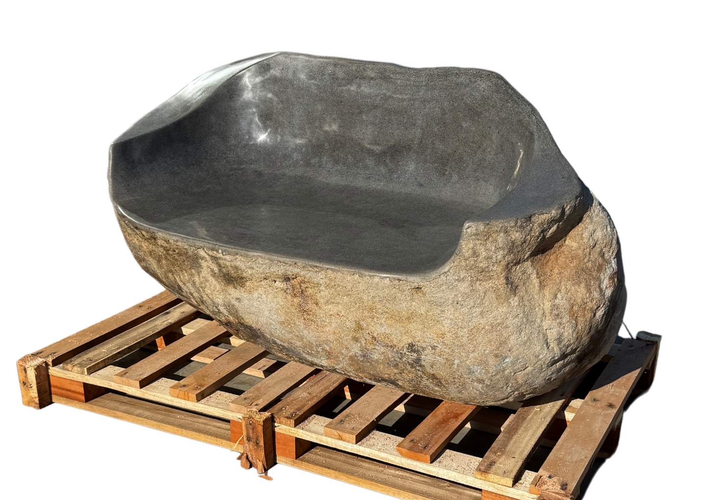 Naturstein - Sofa, Zweisitzer XL