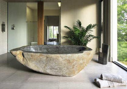 Naturstein - Badewanne, 4XL