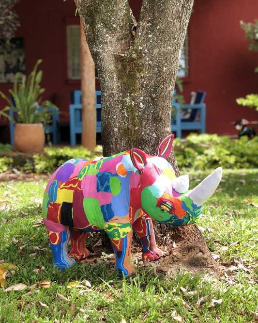 Nashorn | Flip-Flop-Skulptur