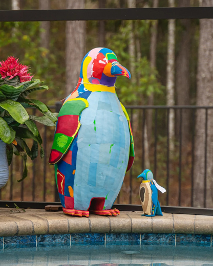 Pinguin | Flip-Flop-Skulptur