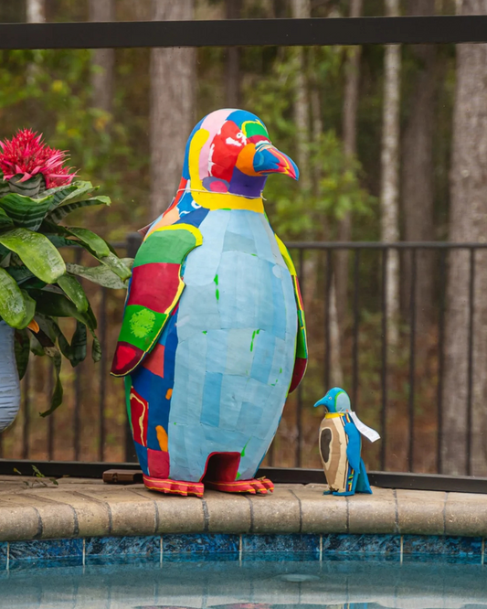 Pinguin | Flip-Flop-Skulptur